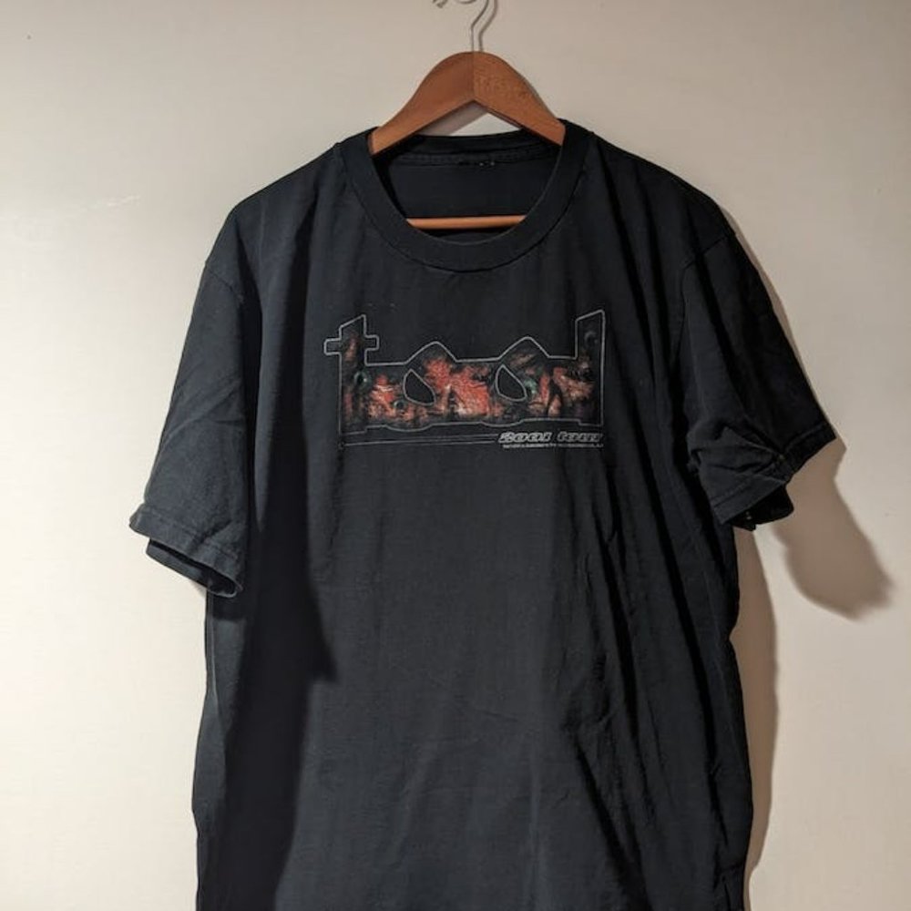 Vintage 2001 Tool Band Tour Black X-large T-shirt